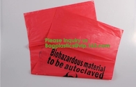 Waste Disposal Guide for Research Labs,HDPE Biological Hazard bags,Biological Hazard Waste Bags, 600 x 500mm, Yellow-50/