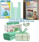 Nappy Sacks Baby Diaper Bags Scented Baby Nappy Sacks  With Tie Hand