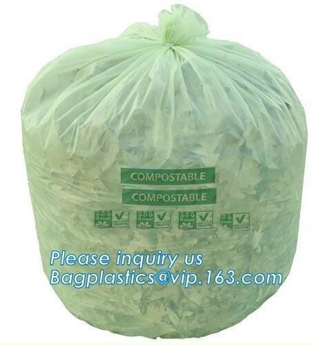 Kolekcja śmieci kuchennych Biodegradowalne worki na odpady spożywcze / worek na śmieci kompostowalny